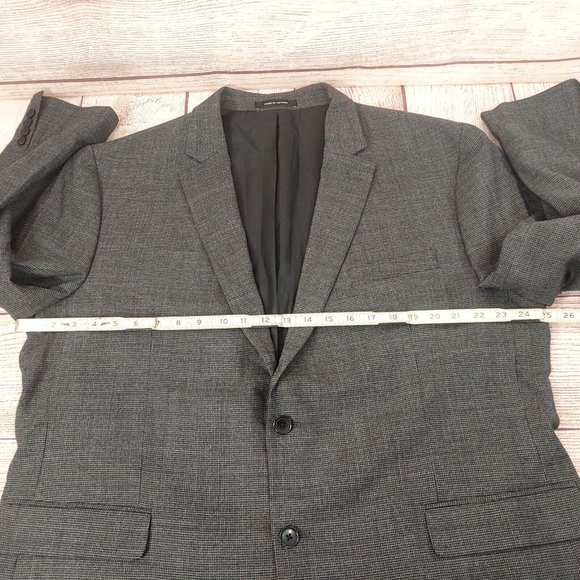 Awearness Kenneth Cole Men Modern Slim Fit Sport Coat Blazer Two Button Jacket - Picture 10 of 15